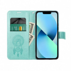 Peněženkové pouzdro MEZZO Book na Samsung Galaxy S25 Edge Zelený
