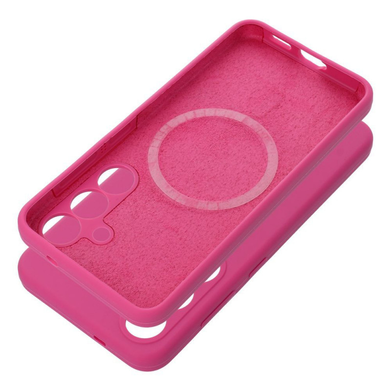 Kryt Silicone 2mm na Samsung Galaxy S25 Edge Růžový