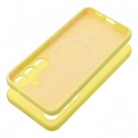 Kryt Silicone 2mm na Samsung Galaxy S25 Edge Citronová