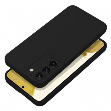 Kryt Roar Luna na Samsung Galaxy S25 Edge Jednobarevný, Stylový, Estetický doplněk  Černý