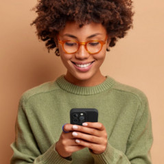 Kryt Roar Luna na Samsung Galaxy S25 Edge Jednobarevný, Stylový, Estetický doplněk  Černý