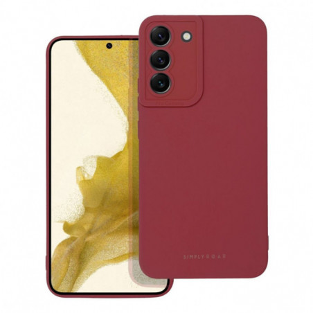 Kryt Roar Luna na Samsung Galaxy S25 Edge Jednobarevný, Stylový, Estetický doplněk  Červený