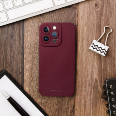 Kryt Roar Luna na Samsung Galaxy S25 Edge Jednobarevný, Stylový, Estetický doplněk  Červený