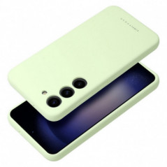 Kryt Roar Cloud-Skin na Samsung Galaxy S25 Edge Světle zelený