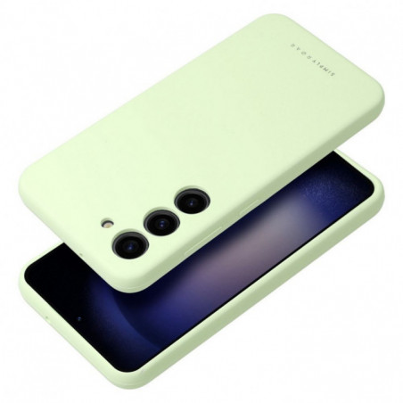 Kryt Roar Cloud-Skin na Samsung Galaxy S25 Edge Světle zelený