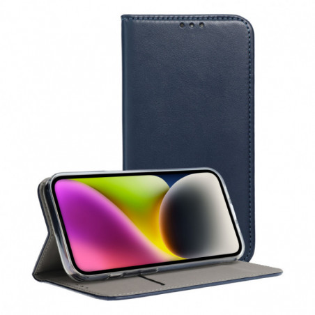 Peněženkové pouzdro Smart Magneto book na Motorola Edge 60 Fusion Tmavší modrý
