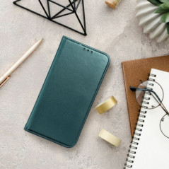 Peněženkové pouzdro Smart Magneto book na Motorola Edge 60 Tmavě zelený