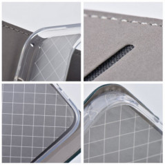 Peněženkové pouzdro Smart Magneto book na Motorola Edge 60 Tmavě zelený
