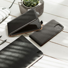 Vertikální pouzdro Slim Flexi Fresh na Samsung Galaxy S25 FE Černý