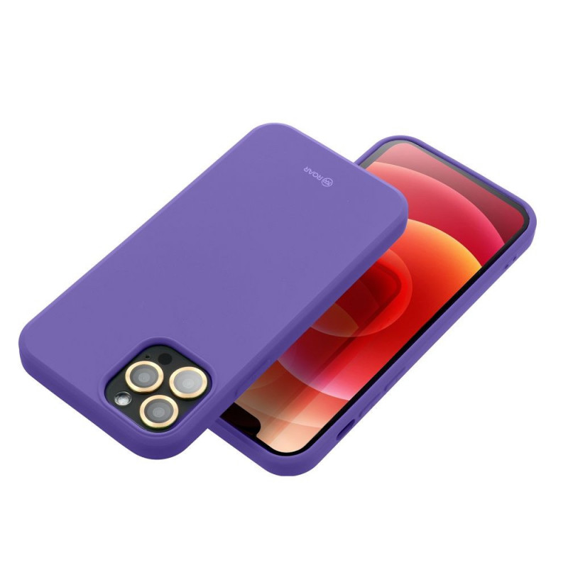 Kryt Roar Colorful Jelly na Samsung Galaxy S25 FE Fialový (Purple)