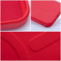 Kryt Silicone Mag Cover na Samsung Galaxy S25 FE MagSAFE  Červený