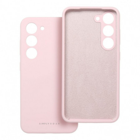 Kryt Roar Cloud-Skin na Samsung Galaxy S25 FE Světle růžový