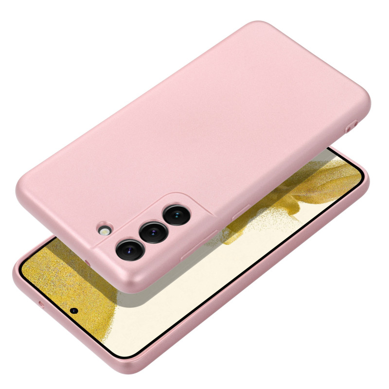 Kryt Metallic na Samsung Galaxy S25 FE Růžový