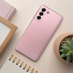 Kryt Metallic na Samsung Galaxy S25 FE Růžový