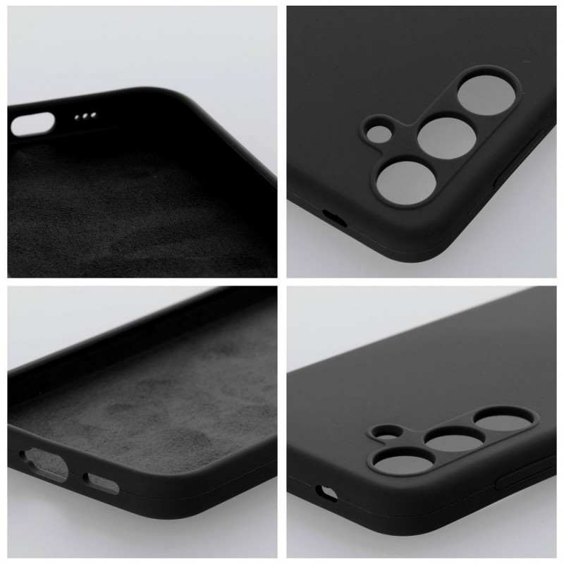 Kryt Silicone 2mm na Samsung Galaxy S25 FE Černý