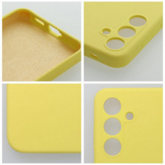 Kryt Silicone 2mm na Samsung Galaxy S25 FE Citronová