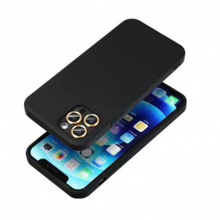 Kryt Silicone na Samsung Galaxy S25 FE Elegantní  Černý