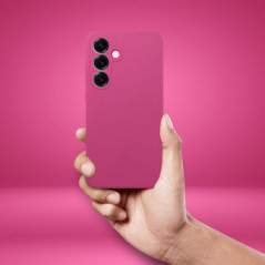 Kryt Silicone 2mm na Motorola Edge 60 Fusion Růžový