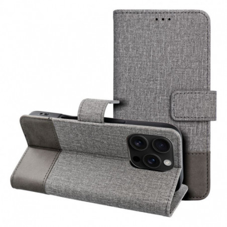 Peněženkové pouzdro GOMMA na XIAOMI Redmi 15 4G Elegantní  Šedý