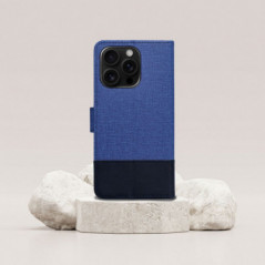 Peněženkové pouzdro GOMMA na XIAOMI Redmi 15 4G Elegantní  Modrý