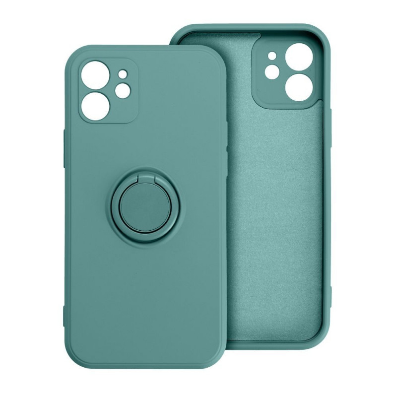 Kryt Silicone ring na XIAOMI Redmi 15 4G Zelený