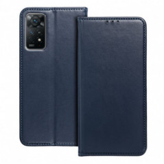 Peněženkové pouzdro Smart Magneto book na Honor 400 Lite Tmavší modrý