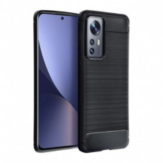 Kryt Carbon na XIAOMI Redmi Note 14 5G Elegantní  Černý