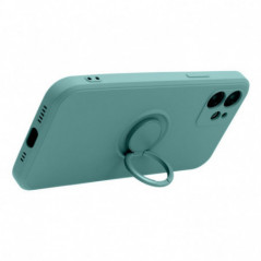 Kryt Silicone ring na XIAOMI Redmi Note 14 5G Zelený