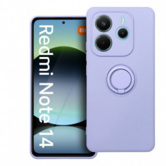 Kryt Silicone ring na XIAOMI Redmi Note 14 5G Fialový (Violet)