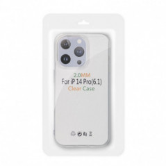 Kryt CLEAR 2mm na Motorola Moto E15 Průhledný