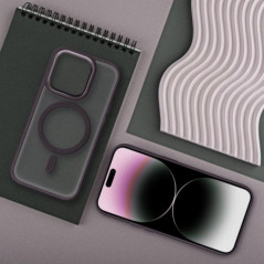 Kryt Matte Mag Cove na Samsung Galaxy A17 MagSAFE  Fialový (Purple)