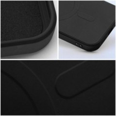 Kryt Silicone Mag Cover na Samsung Galaxy A17 MagSAFE  Černý