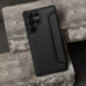Peněženkové pouzdro Razor Book na Samsung Galaxy A17 Uhlíkové vlákno, Karbonový vzor  Černý