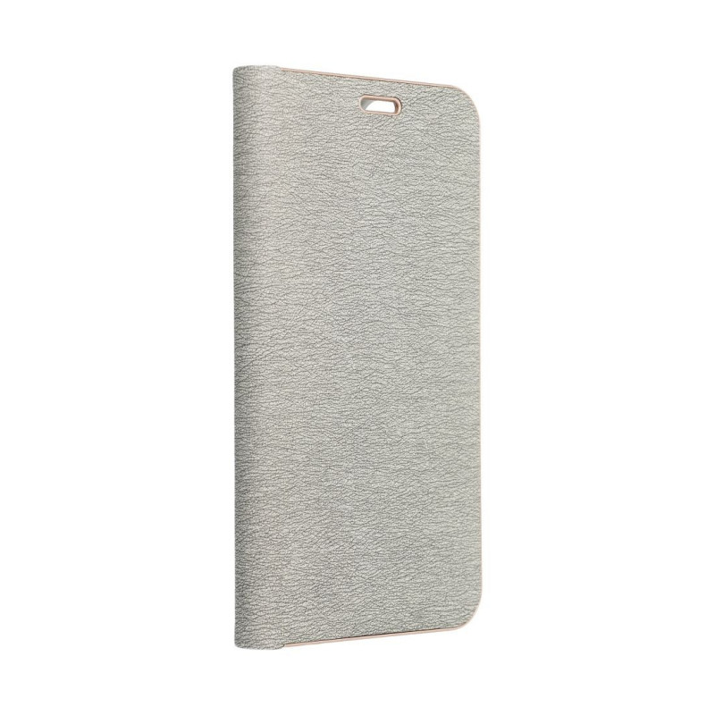 Peněženkové pouzdro LUNA Book Gold na Samsung Galaxy A17 Elegantní  Stříbrný