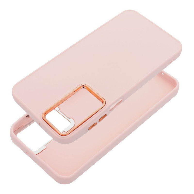 Kryt FRAME na Samsung Galaxy A17 Elegantní  Pudrově růžový