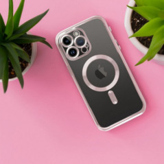 Kryt Electro Mag na Samsung Galaxy A17 MagSAFE  Růžovo-zlatý