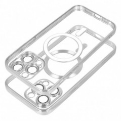 Kryt Electro Mag na Samsung Galaxy A17 MagSAFE  Stříbrný