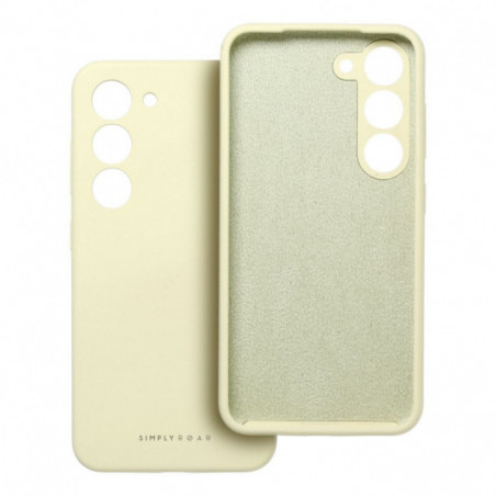 Kryt Roar Cloud-Skin na Samsung Galaxy A17 Světle žlutý