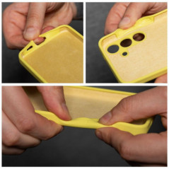 Kryt Silicone 2mm na Samsung Galaxy A17 Citronová