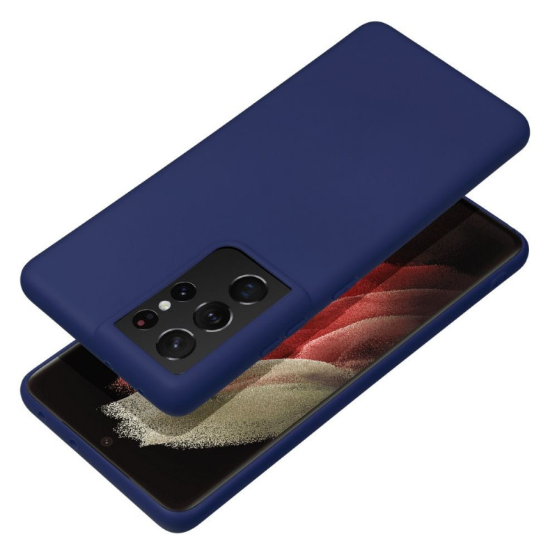 Kryt Soft na Samsung Galaxy A17 Tmavě modrý