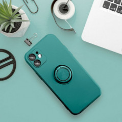 Kryt Silicone ring na Samsung Galaxy A17 Zelený