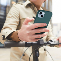 Kryt MATT na Samsung Galaxy A17 Tmavě zelený