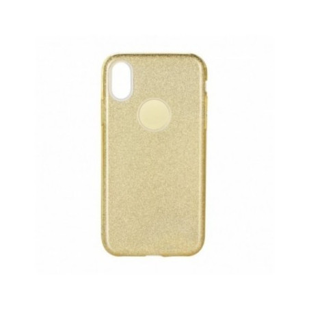 SHINING na Samsung Galaxy A71 FORCELL kryt, obal TPU Zlatý