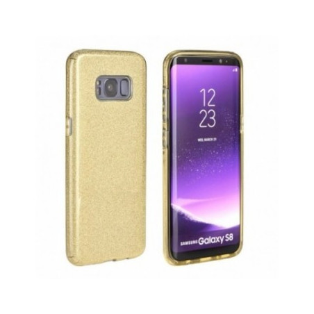 SHINING na Samsung Galaxy A71 FORCELL kryt, obal TPU Zlatý