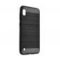 CARBON na Samsung Galaxy A01 FORCELL Silikonový kryt, obal Černý