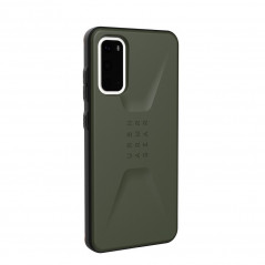 Civilian, olive drab na Samsung Galaxy S20 UAG Urban Armor Gear Tvrzený kryt Zelený