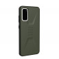 Civilian, olive drab na Samsung Galaxy S20 UAG Urban Armor Gear Tvrzený kryt Zelený