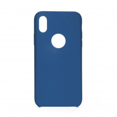 Forcell Silicone na Apple iPhone X FORCELL Silikonový kryt Modrý