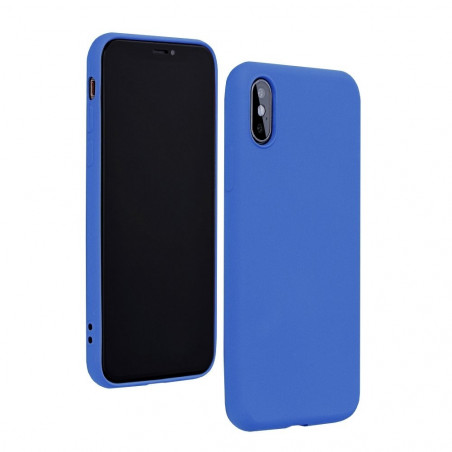 Silicone Lite na Apple iPhone 11 Pro Max FORCELL Silikonový kryt Modrý