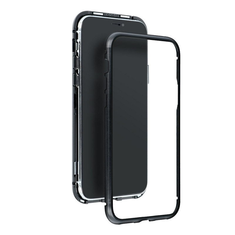 MAGNETO na Apple iPhone XR Silikonové pouzdro Černý